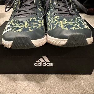 Youth Adidas FortaRun K shoes.